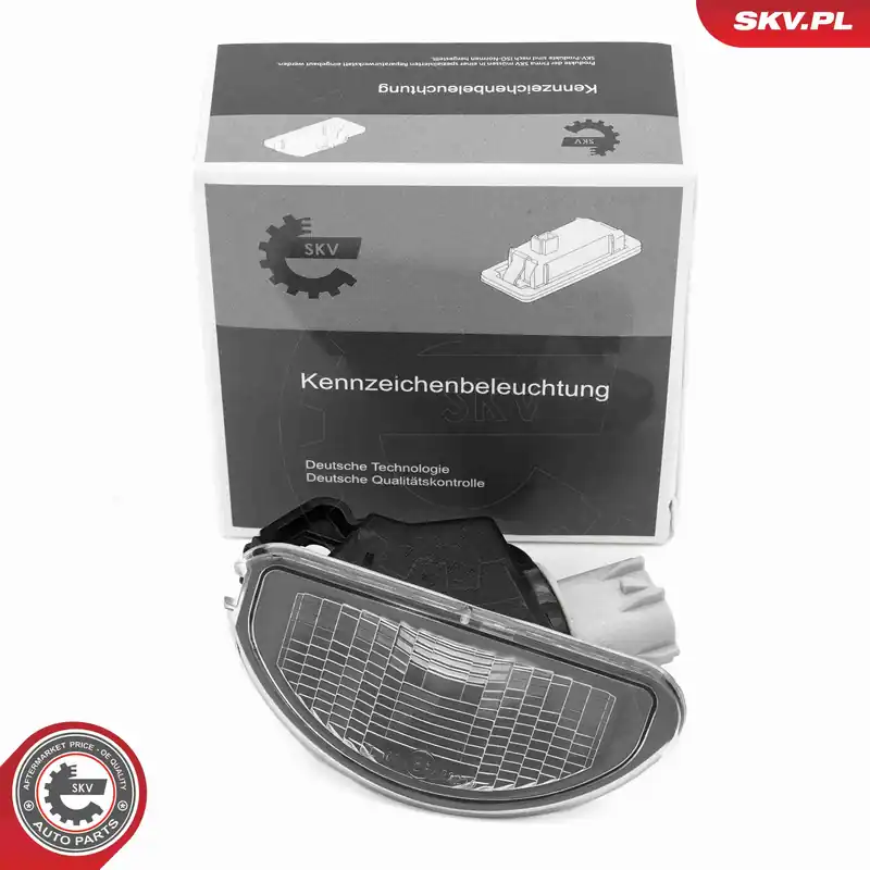 Zamów dziś Oświetlenie tablicy rejestracyjnej ESEN SKV 72SKV044