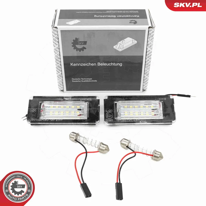 Okazja Oświetlenie tablicy rejestracyjnej ESEN SKV 72SKV500