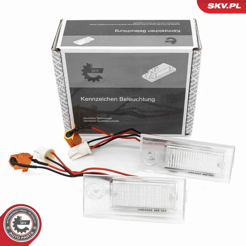 Oświetlenie tablicy rejestracyjnej ESEN SKV 72SKV503 Bestseller