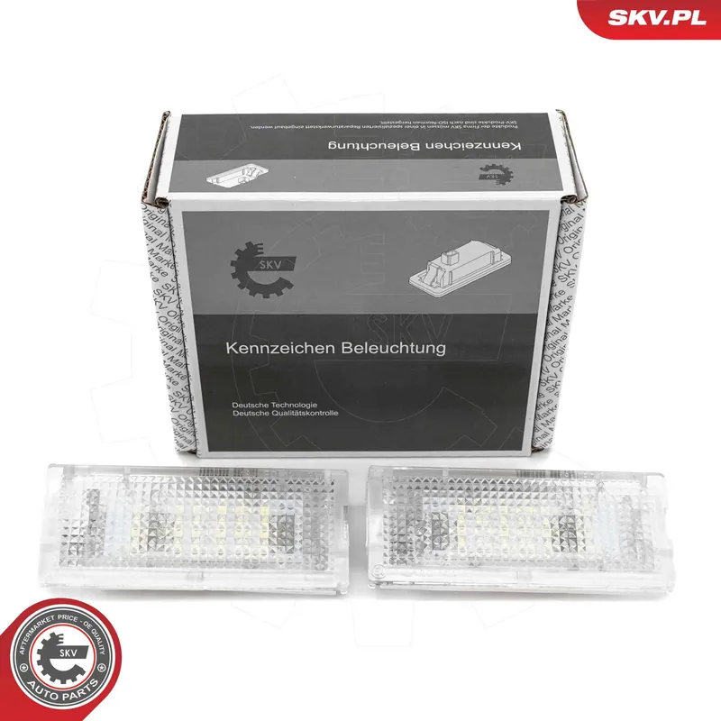 Hit sprzedaży Oświetlenie tablicy rejestracyjnej ESEN SKV 72SKV505