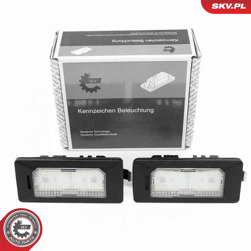 Wyjątkowa oferta Oświetlenie tablicy rejestracyjnej ESEN SKV 72SKV514
