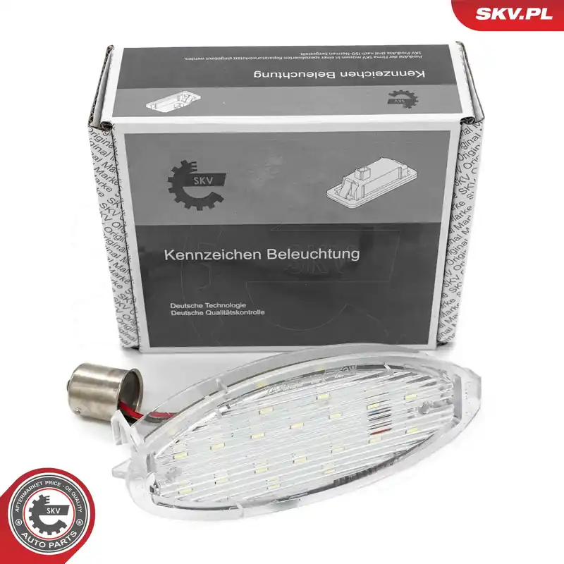 Okazja Oświetlenie tablicy rejestracyjnej ESEN SKV 72SKV521