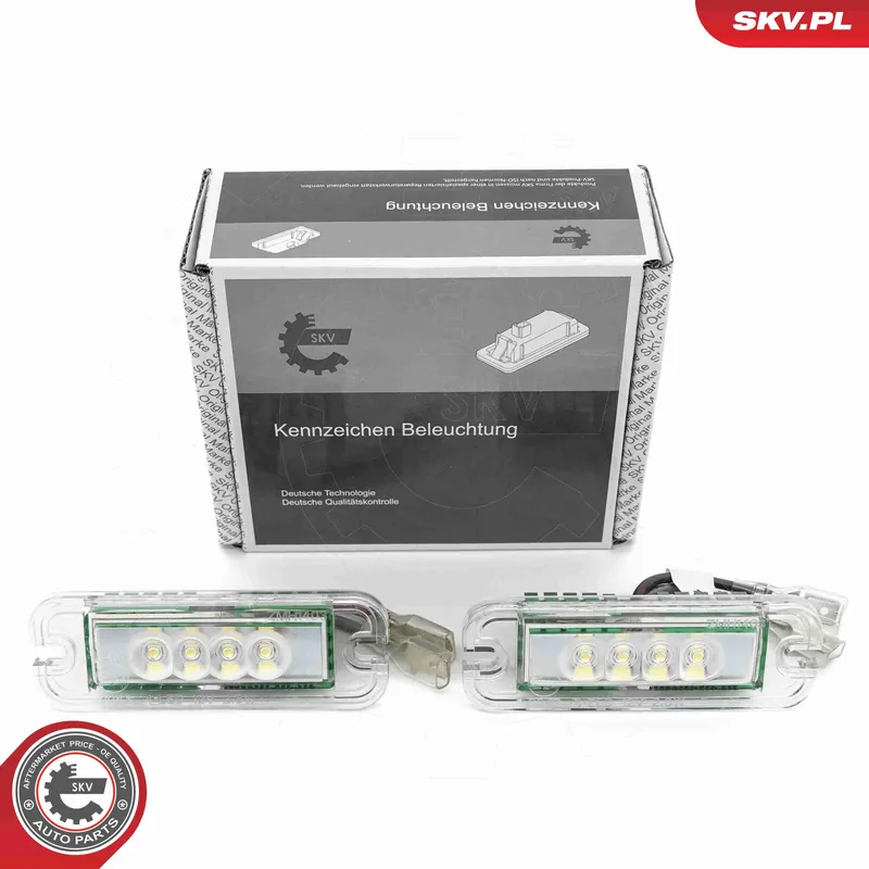 Oświetlenie tablicy rejestracyjnej ESEN SKV 72SKV523 Szybka dostawa