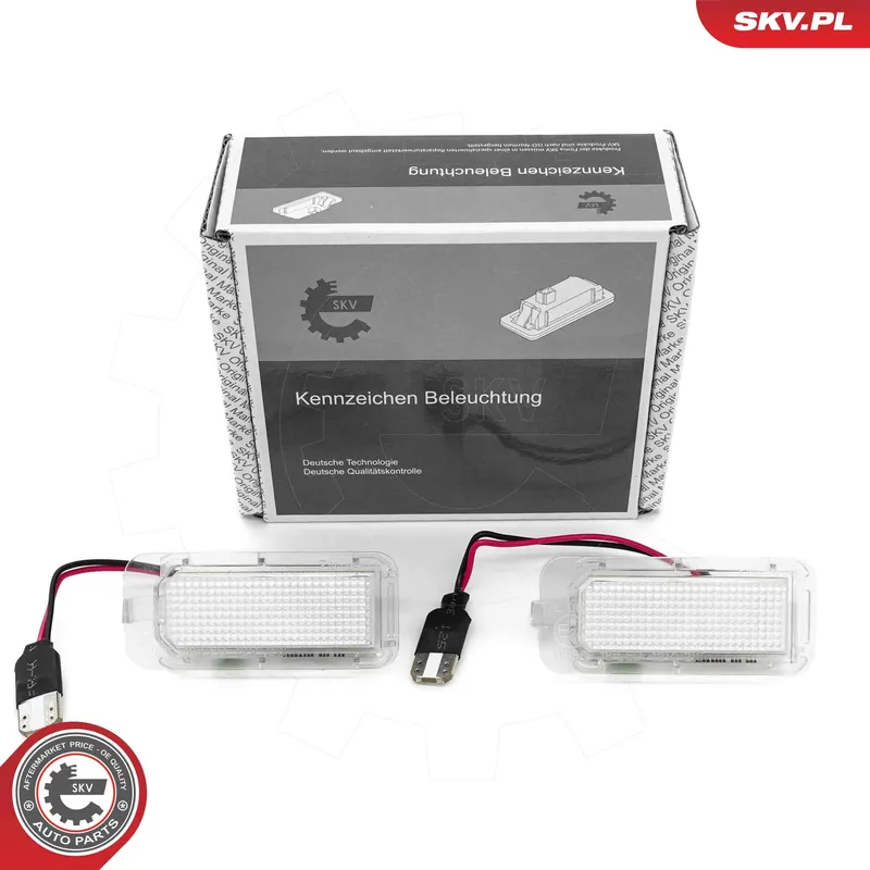 Ograniczona ilość Oświetlenie tablicy rejestracyjnej ESEN SKV 72SKV526