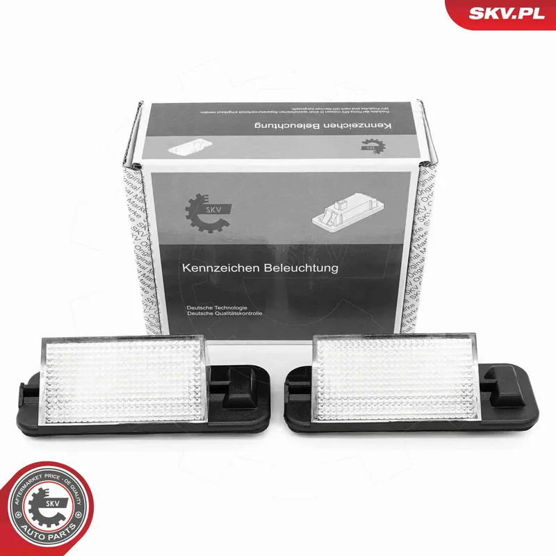 Kup online Oświetlenie tablicy rejestracyjnej ESEN SKV 72SKV532