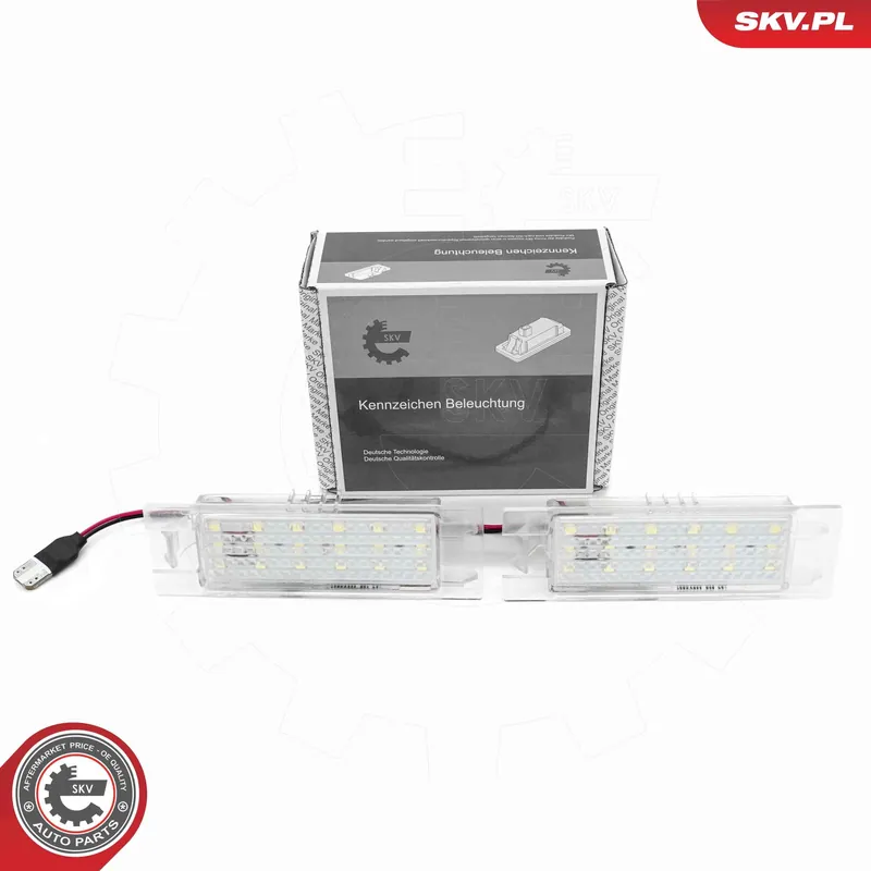 Wysoka jakość Oświetlenie tablicy rejestracyjnej ESEN SKV 72SKV533