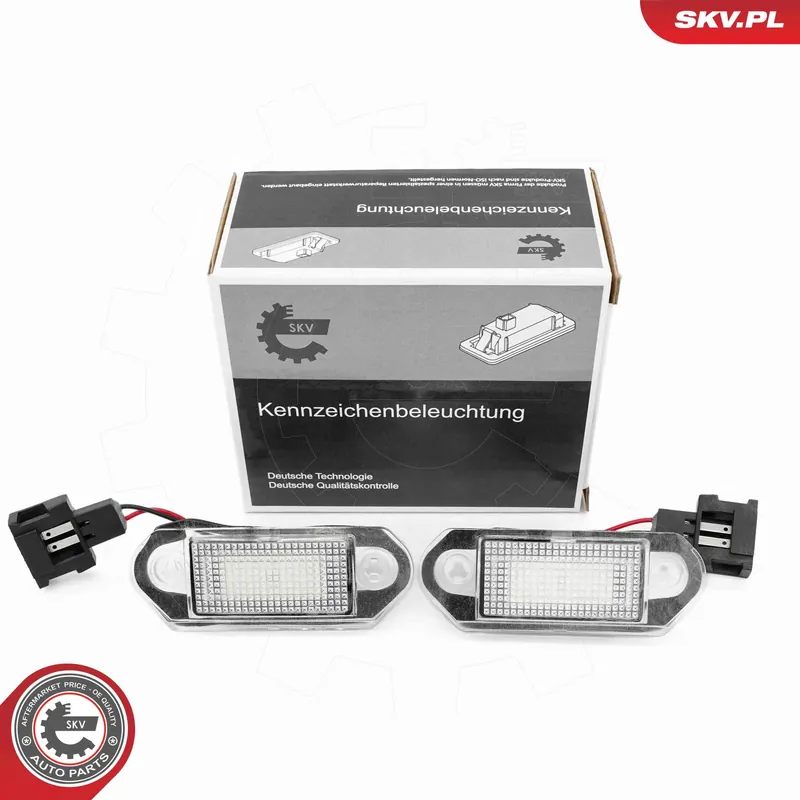 Bestseller Oświetlenie tablicy rejestracyjnej ESEN SKV 72SKV538