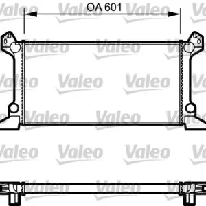 Rabat Chłodnica, układ chłodzenia silnika VALEO 730124