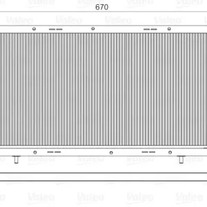 Bestseller Chłodnica, układ chłodzenia silnika VALEO 730140