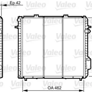 Chłodnica, układ chłodzenia silnika VALEO 730502 Oferta czasowa