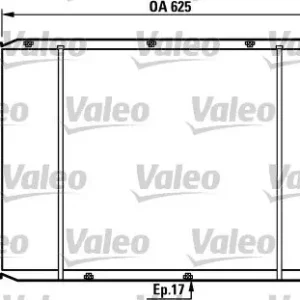 Chłodnica, układ chłodzenia silnika VALEO 730970 Zamów dziś