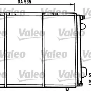 Cena promocyjna Chłodnica, układ chłodzenia silnika VALEO 730973