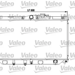 Chłodnica, układ chłodzenia silnika VALEO 731076 Cena promocyjna
