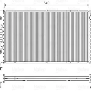 Chłodnica, układ chłodzenia silnika VALEO 731148 Bezpieczna płatność