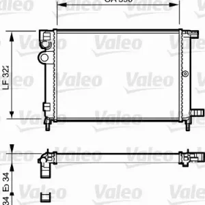 Kup teraz Chłodnica, układ chłodzenia silnika VALEO 731177