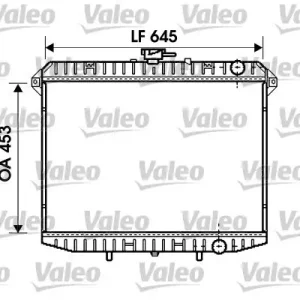 Premium Chłodnica, układ chłodzenia silnika VALEO 731261