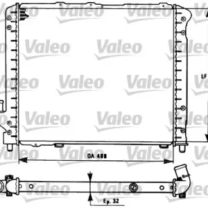 Chłodnica, układ chłodzenia silnika VALEO 731281 Kup teraz