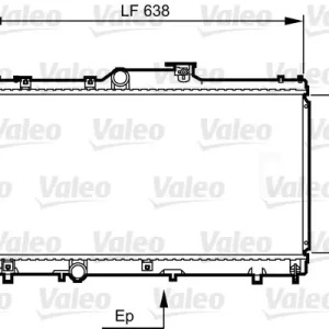 Hit cenowy Chłodnica, układ chłodzenia silnika VALEO 731464