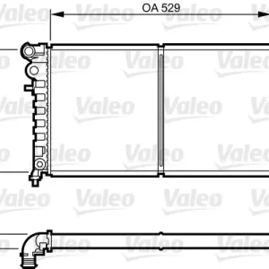 Nowy Chłodnica, układ chłodzenia silnika VALEO 731530