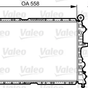 Hit cenowy Chłodnica, układ chłodzenia silnika VALEO 731592