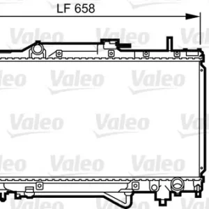 Popularny Chłodnica, układ chłodzenia silnika VALEO 731682
