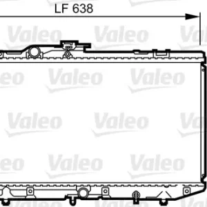 Premium Chłodnica, układ chłodzenia silnika VALEO 731713