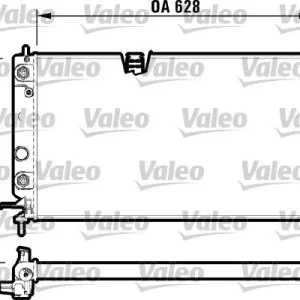 Chłodnica, układ chłodzenia silnika VALEO 731847 Zamów dziś