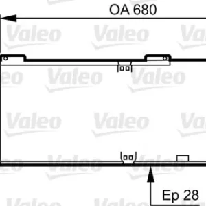 Nowy Chłodnica, układ chłodzenia silnika VALEO 732032
