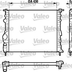 Taniej Chłodnica, układ chłodzenia silnika VALEO 732389