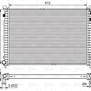 Chłodnica, układ chłodzenia silnika VALEO 732399 Zniżka