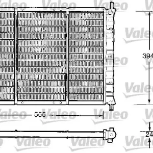Chłodnica, układ chłodzenia silnika VALEO 732504 Najlepsza cena