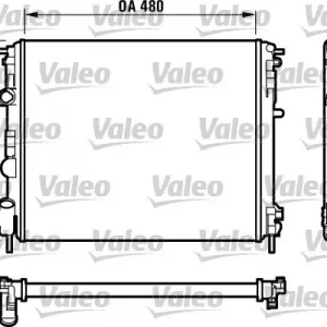 Chłodnica, układ chłodzenia silnika VALEO 732523 Hit sprzedaży