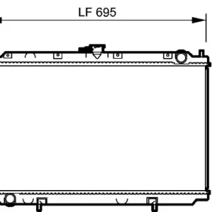 Super okazja Chłodnica, układ chłodzenia silnika VALEO 732528