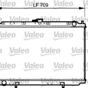 Chłodnica, układ chłodzenia silnika VALEO 732529 Dodaj do koszyka