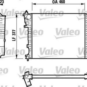 Oferta Chłodnica, układ chłodzenia silnika VALEO 732534