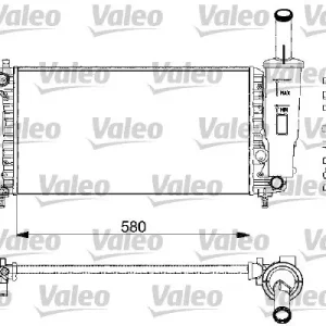 Chłodnica, układ chłodzenia silnika VALEO 732578 Cena promocyjna