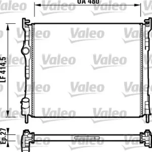 Chłodnica, układ chłodzenia silnika VALEO 732737 Ostatnia szansa
