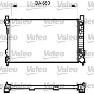 Chłodnica, układ chłodzenia silnika VALEO 732743 Darmowa dostawa
