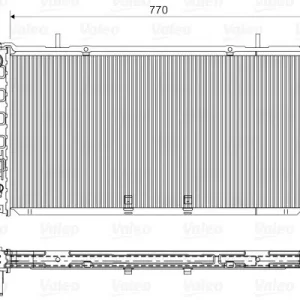 Chłodnica, układ chłodzenia silnika VALEO 732757 Zamów dziś