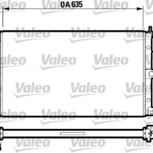 Chłodnica, układ chłodzenia silnika VALEO 732790 Sprawdź teraz