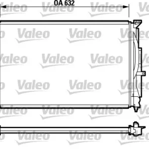 Nowy Chłodnica, układ chłodzenia silnika VALEO 732811