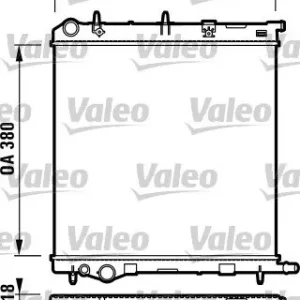 Chłodnica, układ chłodzenia silnika VALEO 732831 Obniżka ceny
