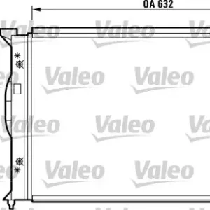 Hit sprzedaży Chłodnica, układ chłodzenia silnika VALEO 732839