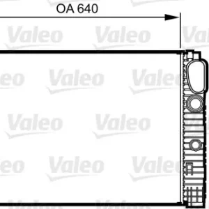 Zniżka Chłodnica, układ chłodzenia silnika VALEO 732855