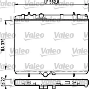 Ostatnia szansa Chłodnica, układ chłodzenia silnika VALEO 732888