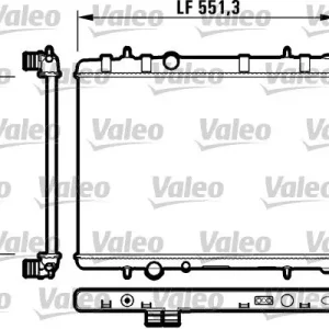 Hit sprzedaży Chłodnica, układ chłodzenia silnika VALEO 732908