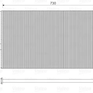 Darmowa dostawa Chłodnica, układ chłodzenia silnika VALEO 732917