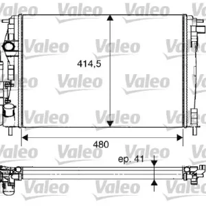 Wybór klientów Moduł chłodzący VALEO 733075