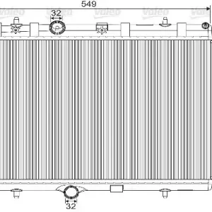 Sprawdź teraz Chłodnica, układ chłodzenia silnika VALEO 733101