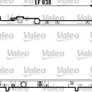 Bestseller Chłodnica, układ chłodzenia silnika VALEO 734102